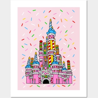 Cake Castle Print Posters and Art